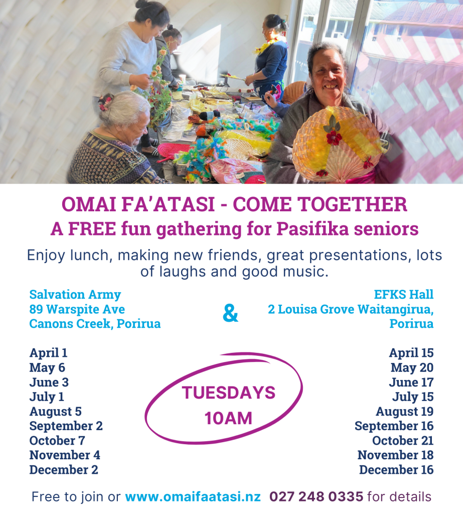 omai fa'atasi and pukeahu posters